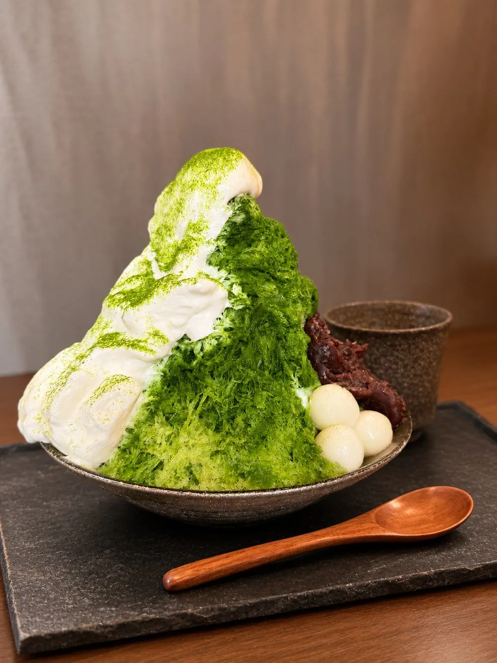 濃厚宇治抹茶のかき氷